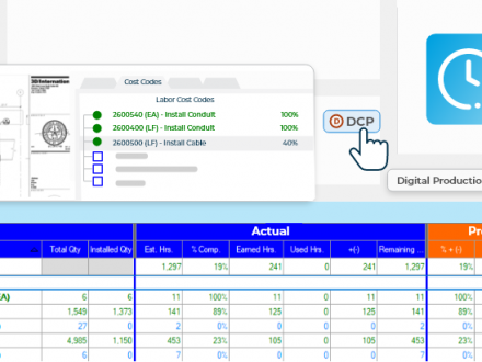 How digital production control would look for Mechanical contractors